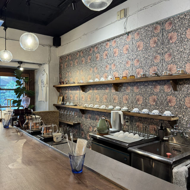 平らで大きい白プリンが美味しすぎる喫茶店