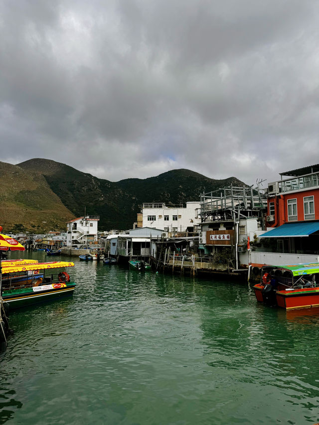 หมู่บ้านชาวประมง Tai O ที่เกาะลันเตา,ฮ่องกง