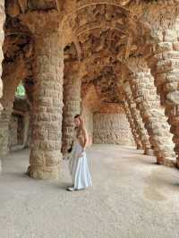 Spain🇪🇸Barcelona ガウディ建築の公園　グエル公園