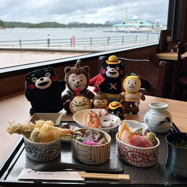 天草市夢幻新鮮海鮮丼及海鹽卷美食分享😋