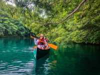 【長野】エメラルドグリーンの青木湖でのカヤック体験🛶