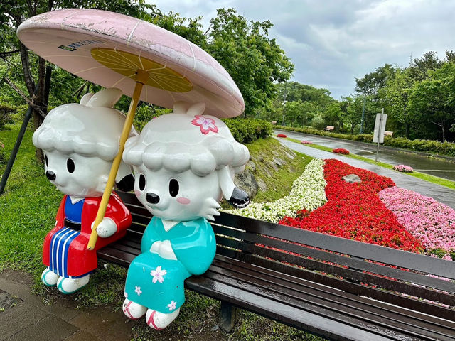 台北賞花好去處🌸 陽明山花鐘🌼