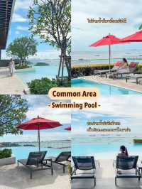 Novotel Marina Sriracha สระว่ายน้ำวิวทะเลพาโนราม่า