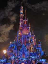 香港ディズニーランド🇭🇰夜空をイルミネーション