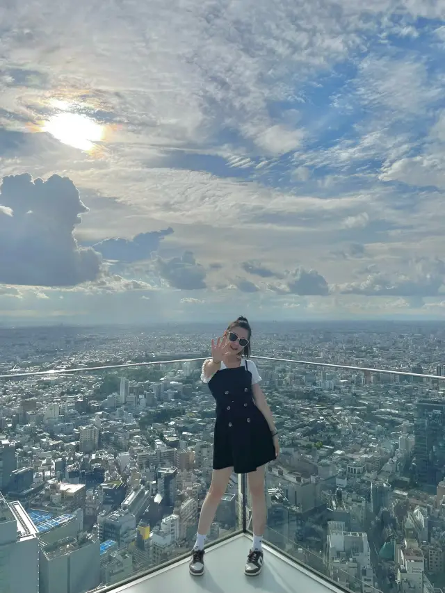 東京最夯景點🔥澀谷「SHIBUYA SKY」360度視野飽覽美景💕