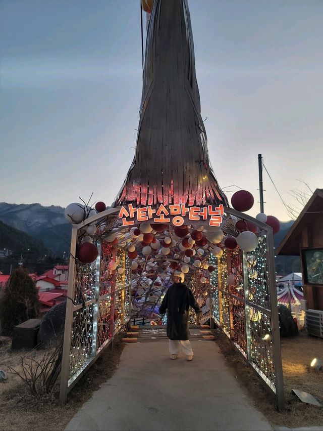 야경도 예뻐서 겨울이 기대되는 산타마을🎅