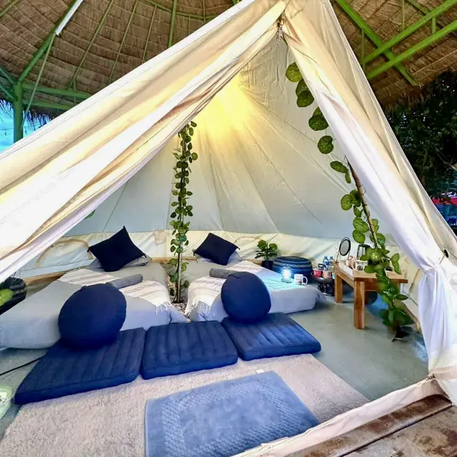 在豐沙克露營地的露營之夜