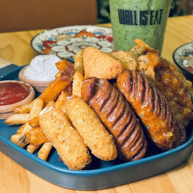 健康食材餐廳｜慢理牆城 (油麻地)