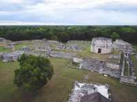 Mayan ruins where I was absolutely alone!