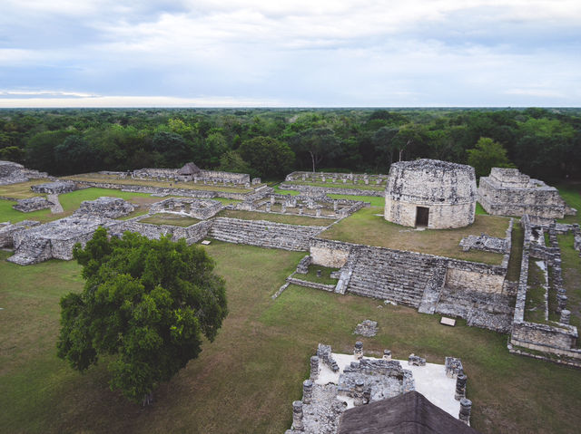 Mayan ruins where I was absolutely alone!