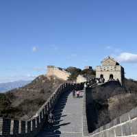 Winter Adventure at Badaling Great Wall 🇨🇳❄️