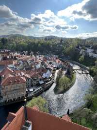 Spectacular view from the top of the tower