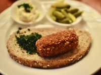 Dinner at Café Luxembourg, Amsterdam