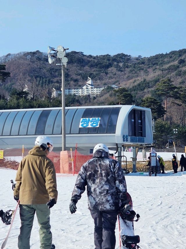 겨울여행은 역시 무주스키장!