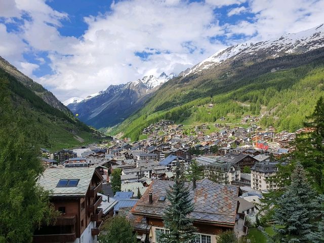 Zermatt - car-free town and blacknosed sheep