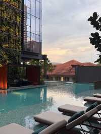 Pool and gym at the Pullman Hillstreet Singapore