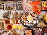 บุฟเฟ่ต์จัดเต็มหมูกระทะซีฟู้ดไม่อั้น 320 NET