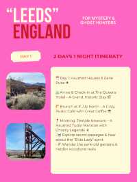 Leeds itinerary 