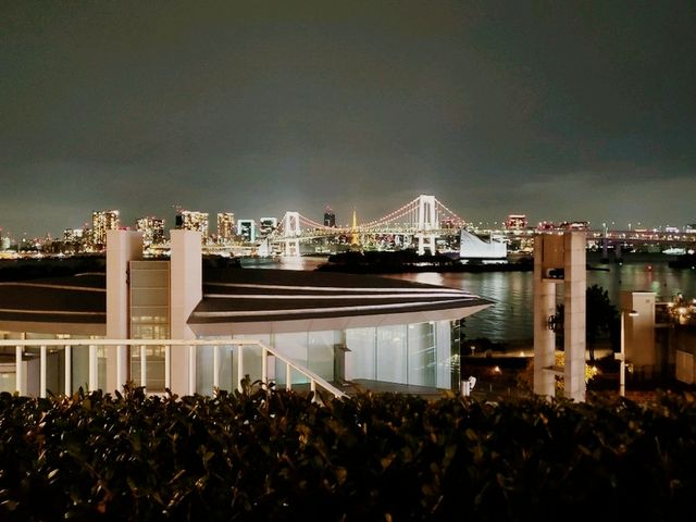 [🇯🇵東京] ヒルトンお台場の屋外ジェットバスから見る絶景