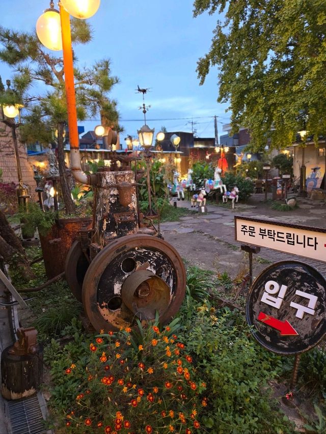 영화세트장 같은 대규모 강화도 감성카페💛