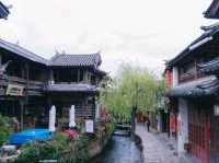 เมืองเก่าลี่เจียง กับบรรยากาศยามเช้าที่แตกต่าง