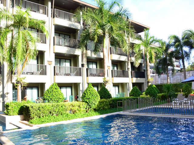 เที่ยวกระบี่ มีสวนน้ำในโรงแรมรู้ยัง