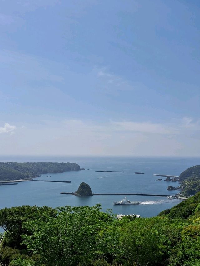 【伊豆下田】ロープウェイで行ける絶景展望台