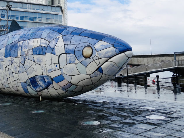 Belfast’s Charming Big Fish Sculpture