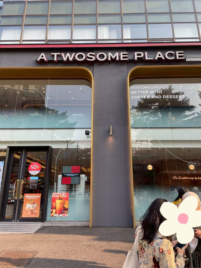 【🇰🇷韓国】人気カフェチェーン！A TWOSOME PLACE（トゥーサムプレイス）☕️✨