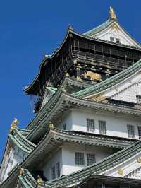 🏯 Royal Vibes Only! A Day at Osaka Castle 🌸