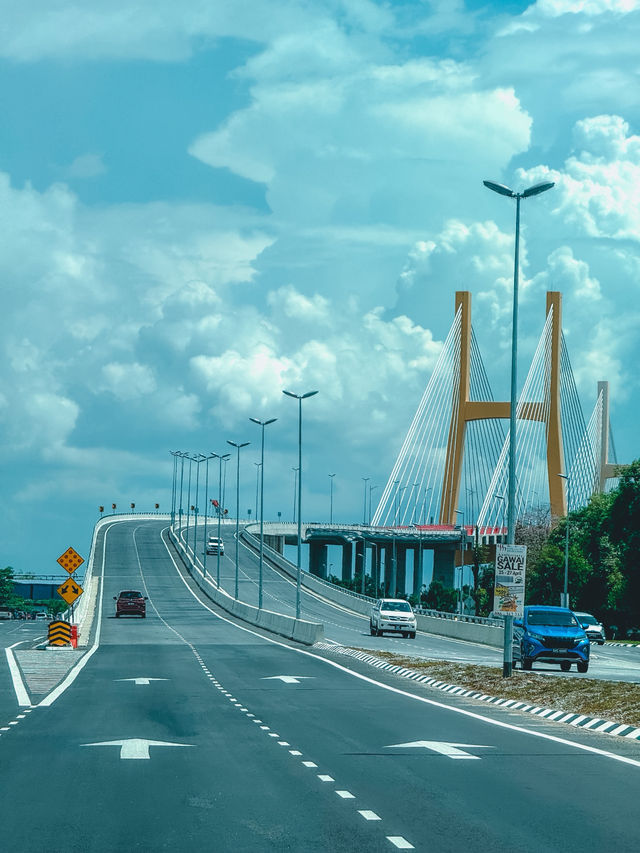 First try for this new bintulu bridge
