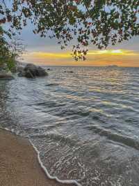 Hidden Sands and Golden Skies: A Spring Evening at Pantai Esen