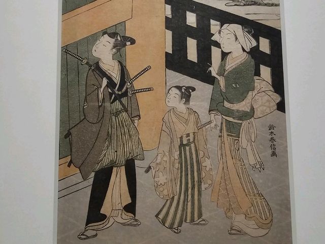 高雄楠梓展覽到5月25日為止的日本浮世繪典藏展
