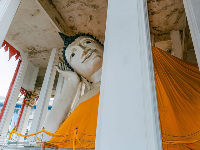 หนึ่งในวัดพระนอนที่ใหญ่ที่สุดในไทย วัดหาดใหญ่ใน 