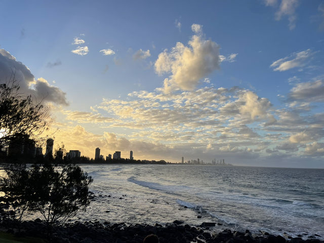 美しい海の眺めin Gold Coast