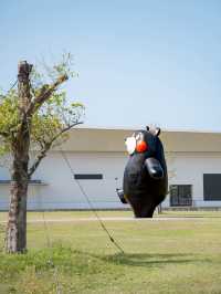 【まさかの無料】84体のくまモンに会える公園❤️🖤ˊ˗