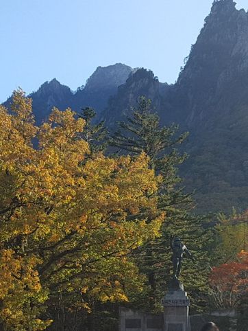 설악산과 강원도 바다
