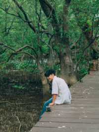 พักผ่อนแบบชิลๆ ที่พักติดป่าชายเลน ฟีลกู๊ดมาก 💚🌳