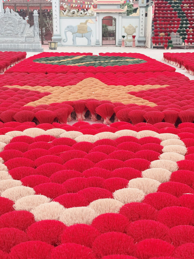 Incense stick village