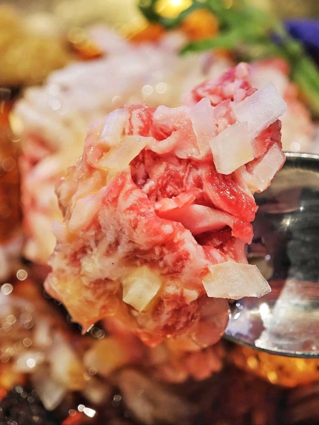 高CP💰魚子醬⚫和牛他他🥩盛宴