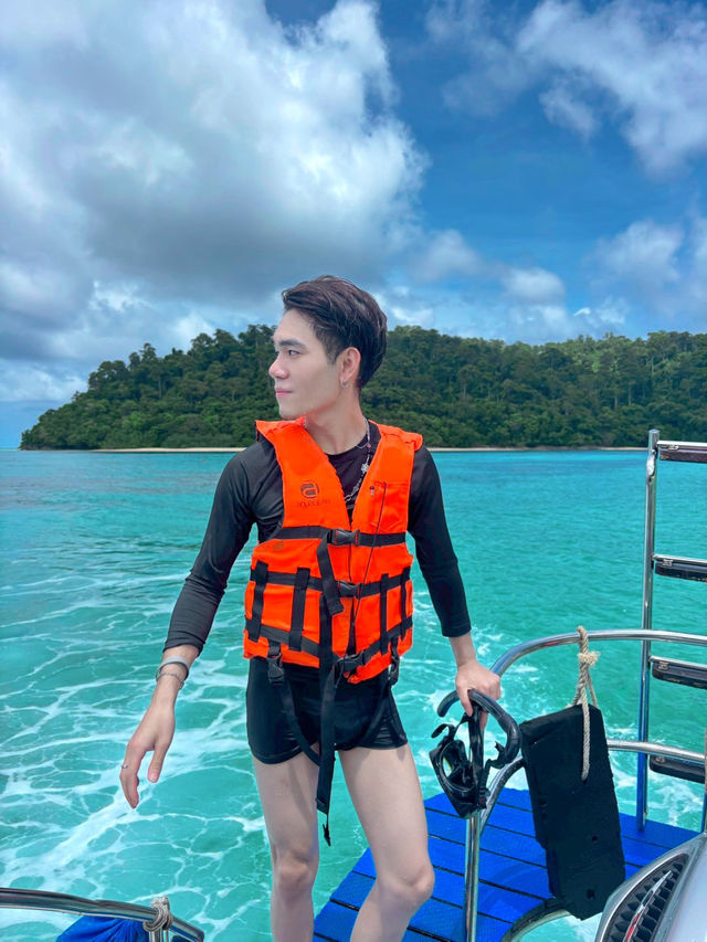 🏊🏻ดำน้ำเกาะห้า และเกาะรอก จังหวัดกระบี่🏖️