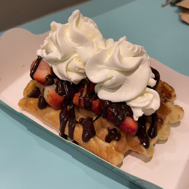 벨기에 와플 토핑맛집 버블티룸 🧇