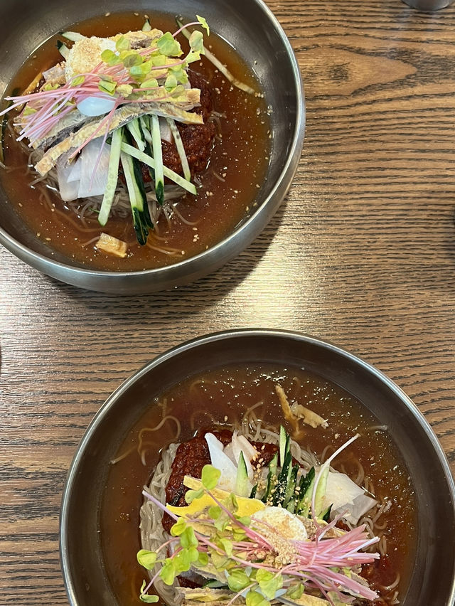 광안리여행 남천동 시원한 육전밀면 고메밀면 추천✔️