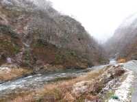 🌄 Enchanting Depths – Kiyotsu Gorge (Tunnel of Light)