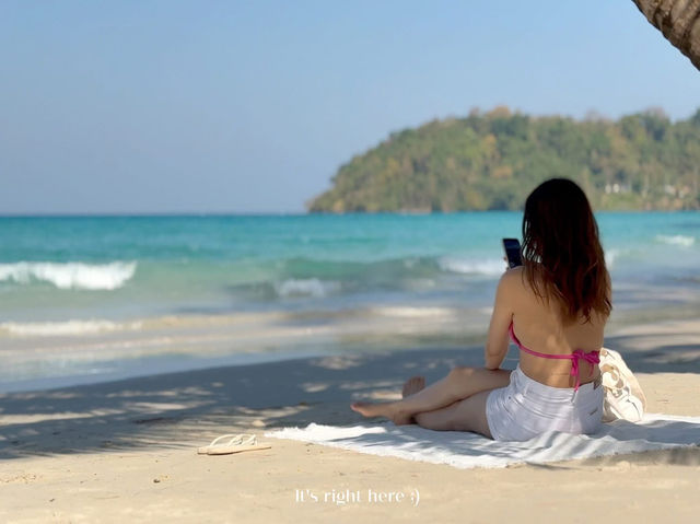 🌴🏝 หาดคลองเจ้า เกาะกูด หาดทรายขาว น้ำใส 