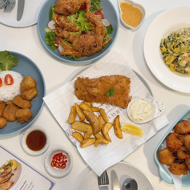 🥣 ร้านฟิชแอนด์ชิพสุดโฮมมี่ สมุทรปราการ
