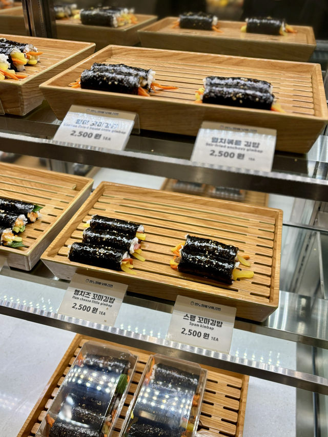 【韓国釜山・南浦】影島で人気のおばあちゃんミニキンパ「ヨンドハルメキムバプ」