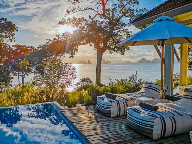 หนีเมืองวุ่นวายไปพักใจที่โรงแรมสุดชิลบนเกาะ
