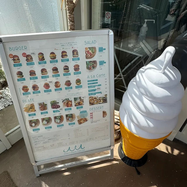 【日本・兵庫🇯🇵】海を眺めながら食べる贅沢ハンバーガー