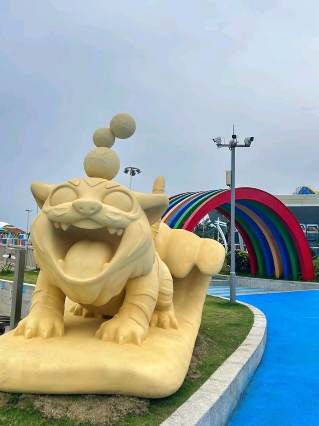 🌊🎡 Zhonghai Water Park, Hong Kong – A Hidden Aquatic Escape! 🏖️🌈